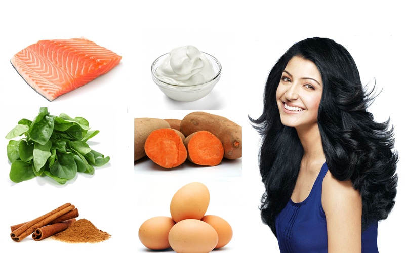 Foods for Thicker and Stronger Hair - Health Food Tips