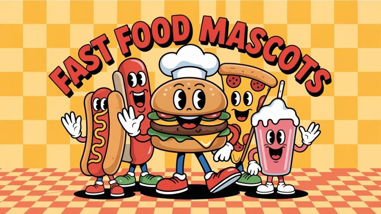 Fast food mascots