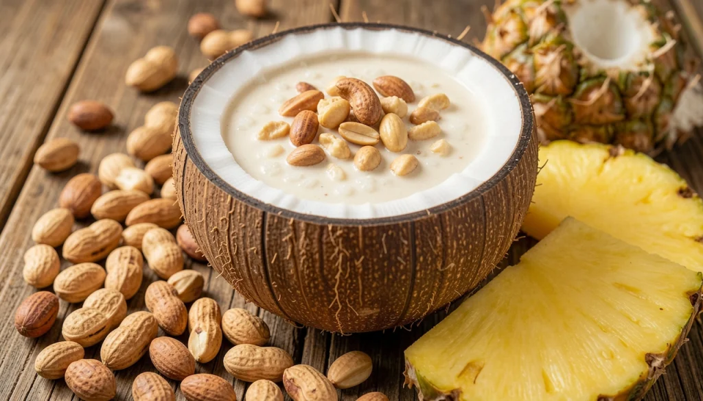 Peanut colada drink 1 Peanut colada drink