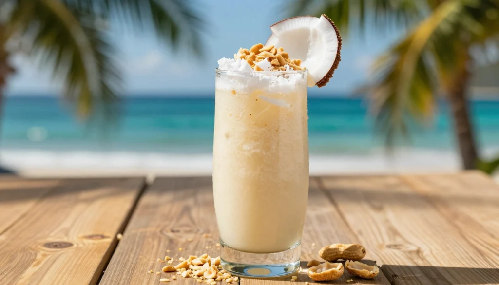 Peanut colada drink Peanut colada drink