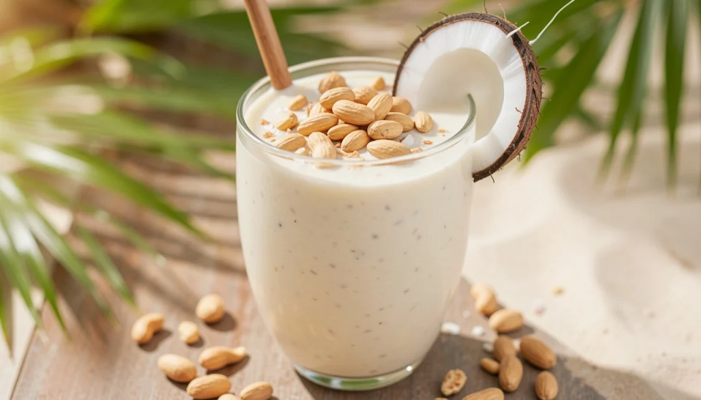 Peanut colada drink 2 Peanut colada drink